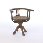 Desk Chair Art Deco (Captains Chair)